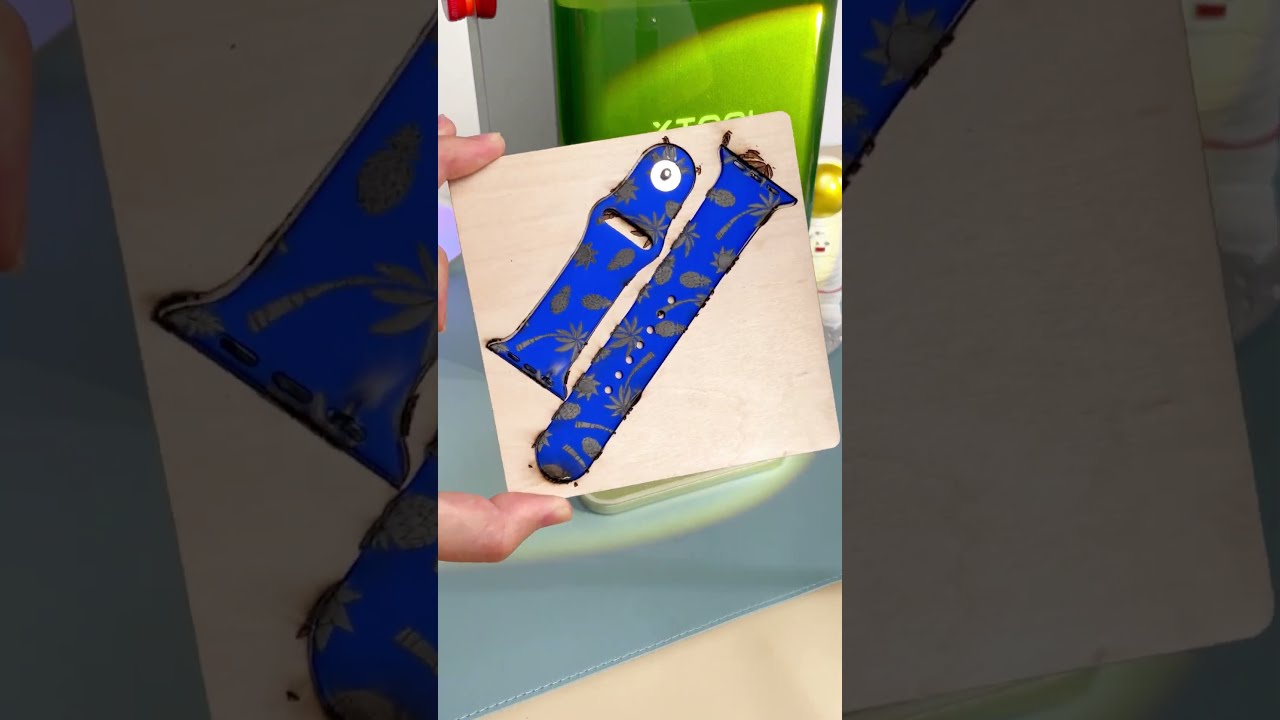 Laser Engrave Watch Bands In Batches With XTool F1 Engraver