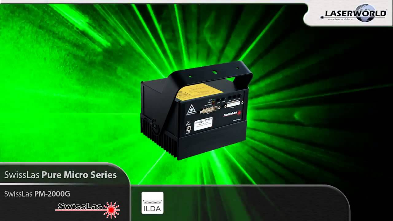 SwissLas Pure Micro Series από την Laserworld | Demo video | DjShop.gr