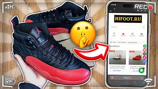 I BOUGHT A JORDAN 12 FLU GAME 2025 FROM A SNEAKER WEBSITE!🤫📲 (WAS IT WORTH IT?)