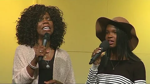Lynda and Joy Randle   In The Garden