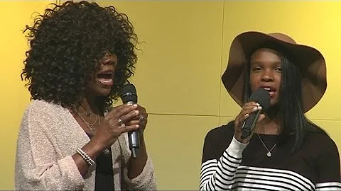 Lynda and Joy Randle   In The Garden