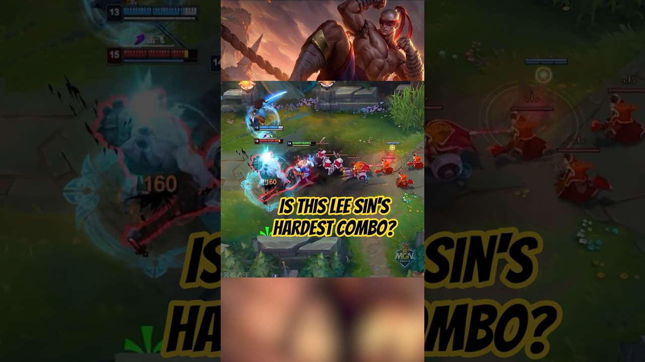 Combo Lee Sin Siêu Điên Rồ | LOL Funny Moments