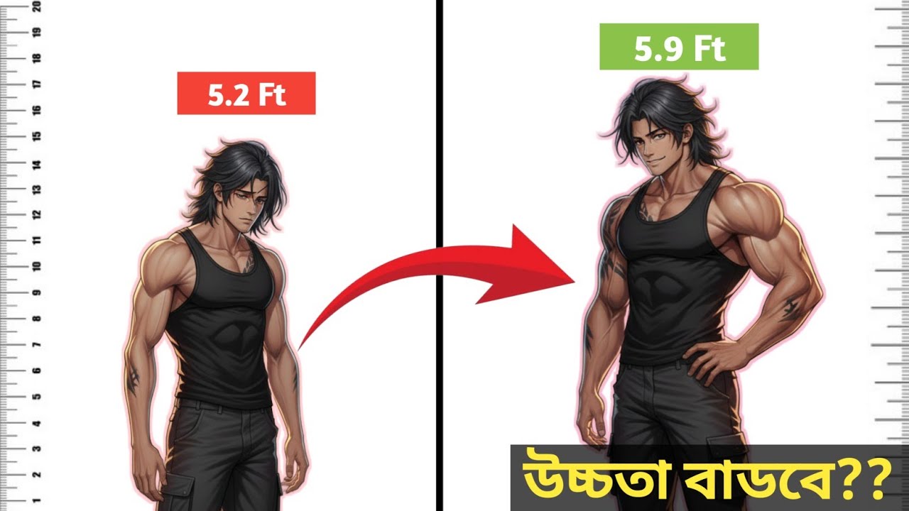 লম্বা হওয়ার সহজ উপায়  | ১৮ এর পরও কি সম্ভব? | How to grow height fast