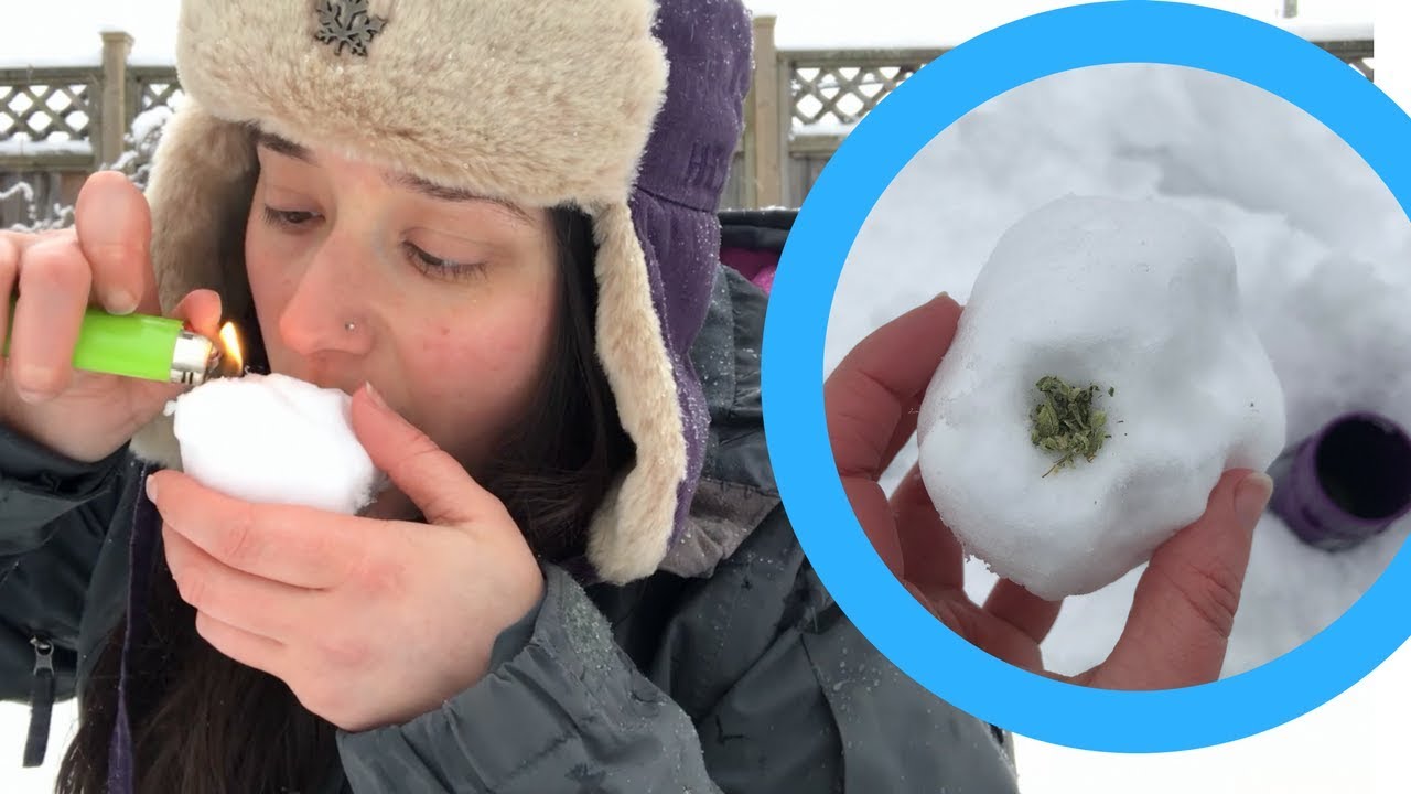 How to Smoke Weed with a Snowball DIY Pipe