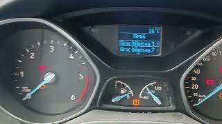 Ford Focus Lastik Ikaz Lambası Söndürme