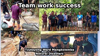 Natural calamity in TZUTAYONG WARD Mangkolemba,12/9/26.At my ward.
