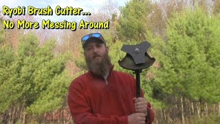 Ryobi Brush Cutter Unboxing & Review by @GettinJunkDone
