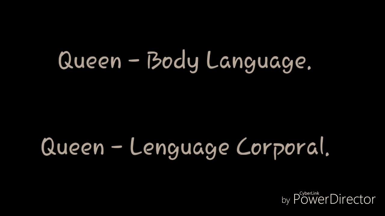 Queen Body Language. (Sub English and Spanish) YouTube
