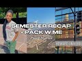 First Semester of My Freshman Year RECAP | Pack w me + Life update | Howard University