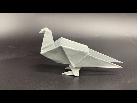 Origami Dove || Origami Pigeon || Easy Origami Bird