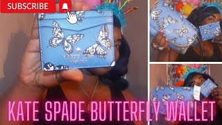 KATE SPADE BUTTERFLY WALLET!! KATE SPADE SPRING COLLECTION