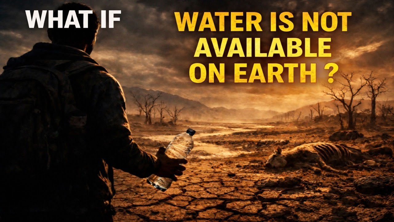 WHAT IF ?? WATER IS NOT AVAILABLE ON EARTH.!  