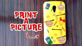 HOW TO PRINT A PICTURE ON YOUR PHONE CASE WITH PACKING TAPE screenshot 5