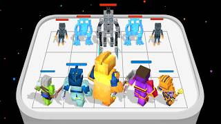 MONSTER RUN: Battle Survival - Blue Monster Craft Hero Run, Merge Run Battle Fusion screenshot 1