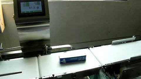 check weigher Arm reject