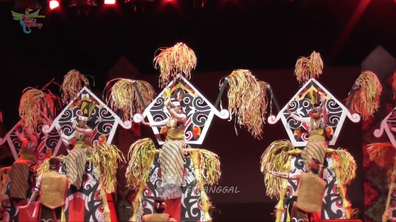TERBAIK 1 LOMBA TARI PEDALAMAN | FESTIVAL BUDAYA ISEN MULANG 2023 | KOTA PALANGKA RAYA