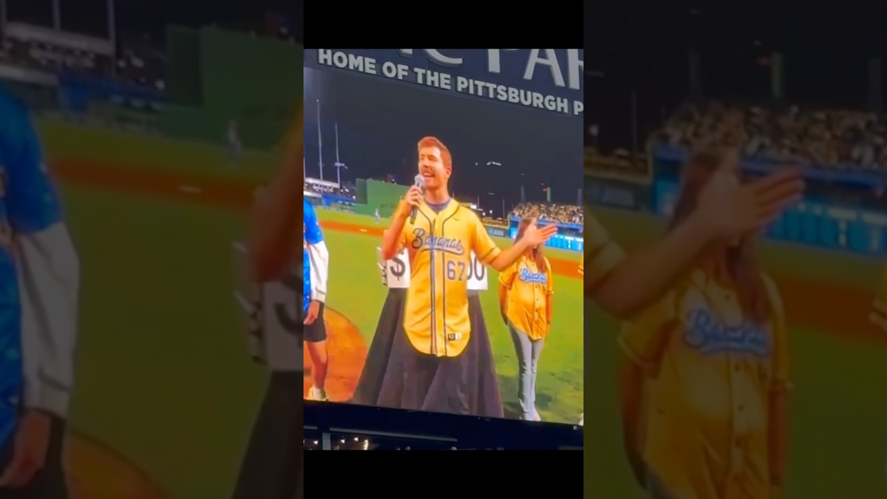 When Mr Beast shows up at the Savannah🍌Game!! 😱🤩