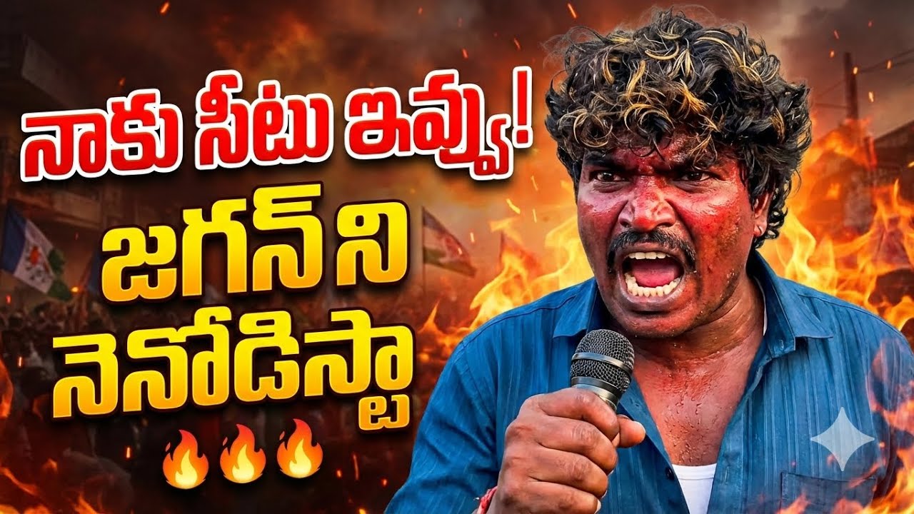 “Give Me an MLA Seat, I’ll Defeat Jagan!” 🔥 Public Challenge Goes Viral | Andhra Politics Debate