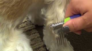 Li'l Pals® De Matting Comb for Puppies and Petite Dogs