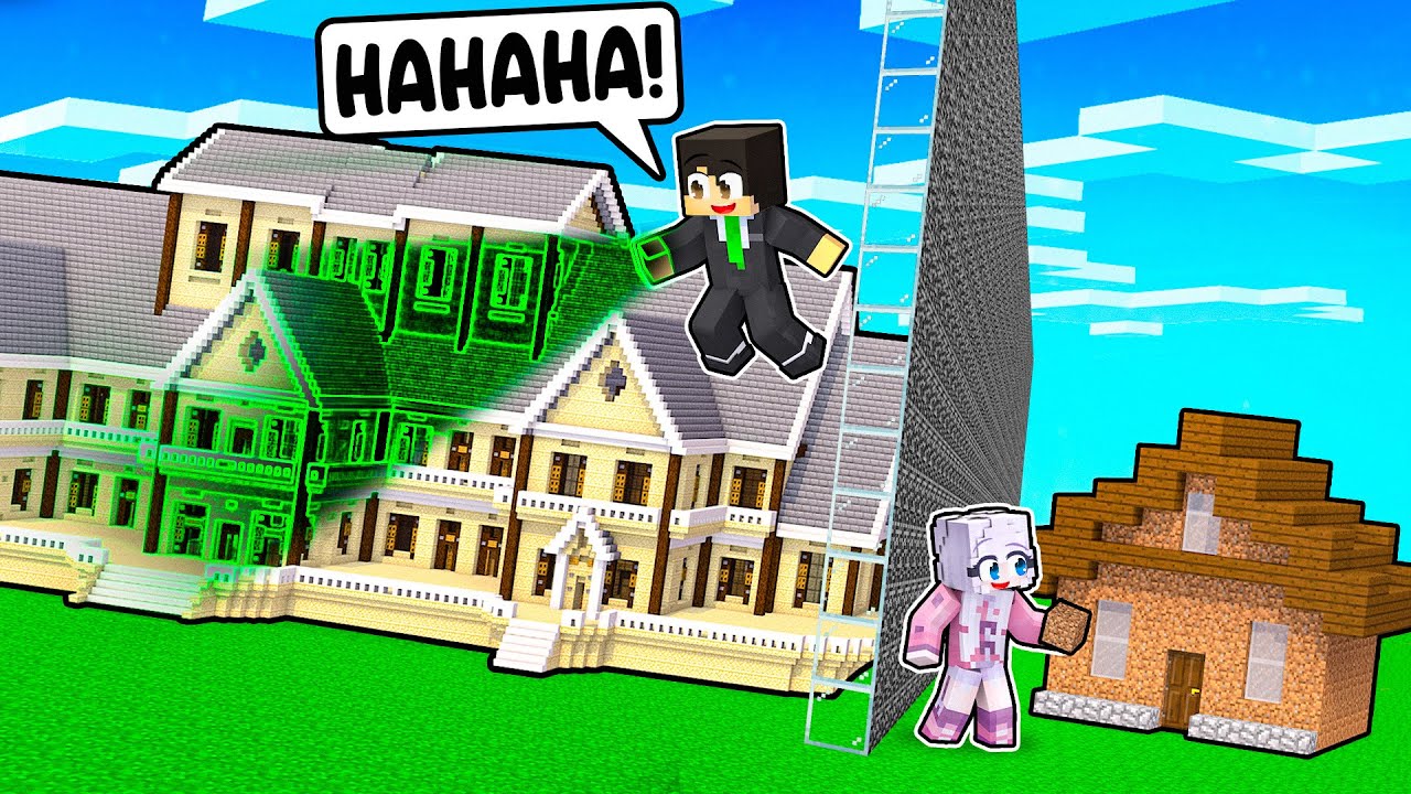 Am Trollat-o Cu *HACK* La Construit pe Minecraft!