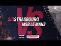 Live  espoirs sig strasbourg vs msb le mans