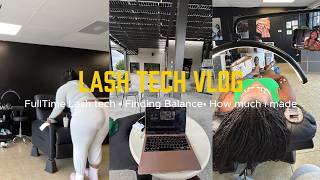 Lash Tech Vlog: Finding balance, 10 days of clients, How much i made, Trader Joe's Haul + More
