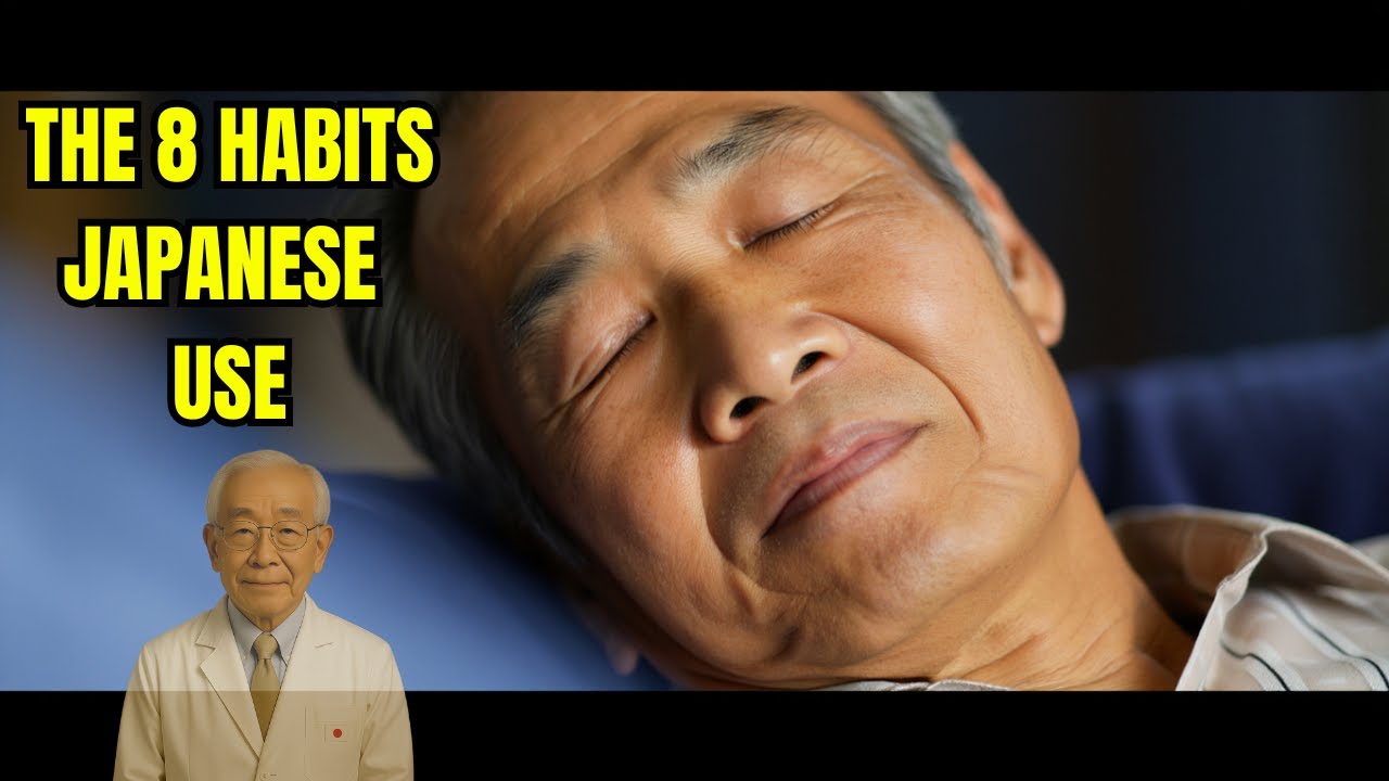 Japanese Doctor Reveals the 8 habits that allow seniors over 90 to sleep like they're 30