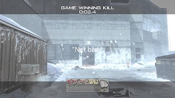 MW2 Game Winning Quad Semtex with Reaction