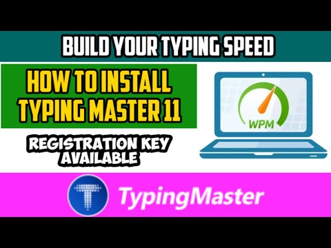 How to install Typing Master 11 | Typing Master 11 Registration Key | Build Your Typing Speed
