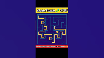 Maze Puzzle | Smart Puzzle Maze Level - 154 #puzzle #puzzlegame #games #entertainment #shorts