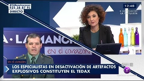 Entrevista al jefe del equipo de desactivación de explosivos de la Guardía Civil