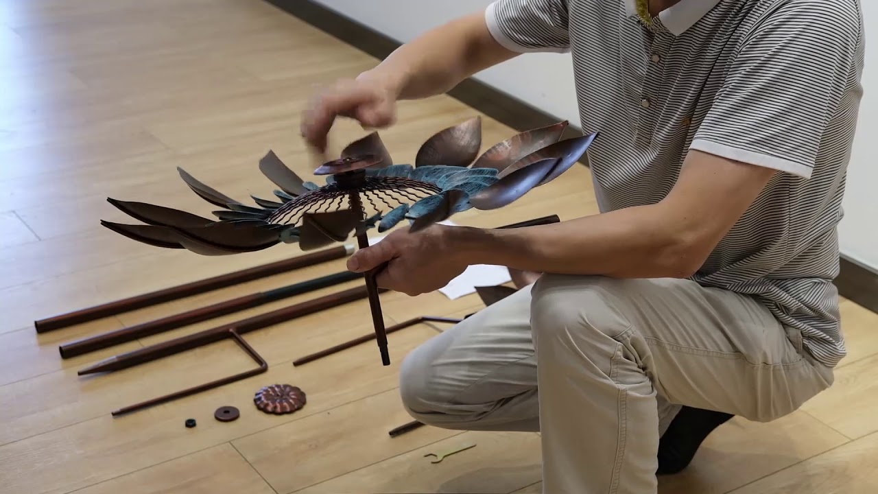 WWT 012Win wind spinner installation video YouTube