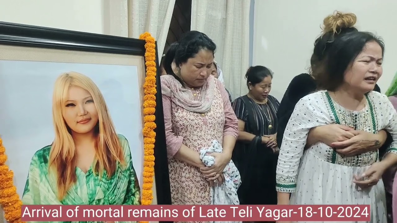 Reception to the mortal remains of late Teli Yagar || Delhi to Doimukh || 17-10-2024
