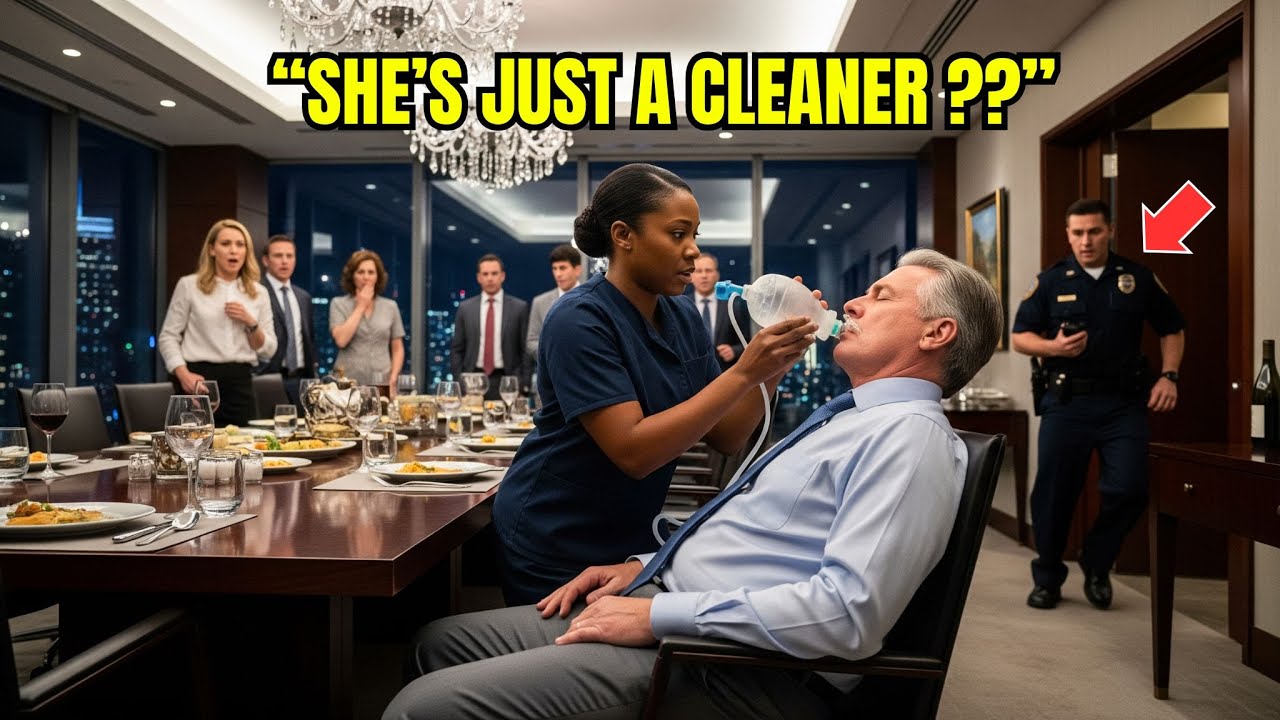 Чернокожая уборщица незаметно замечает то, чего никто не заметил. Спустя несколько минут она спас...