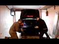 Jaguar X-Type rear bumper removal and exchange