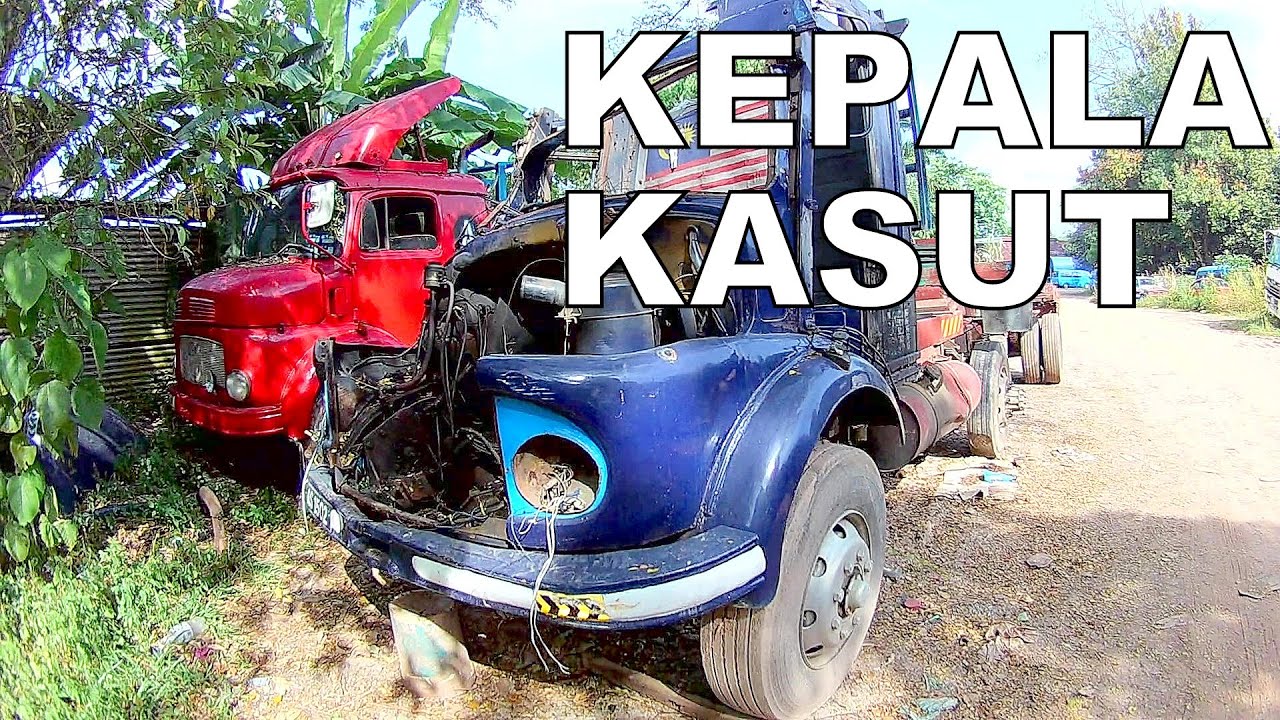 Lori Balak Mercedes Benz La1513 Kepala Kasut Youtube