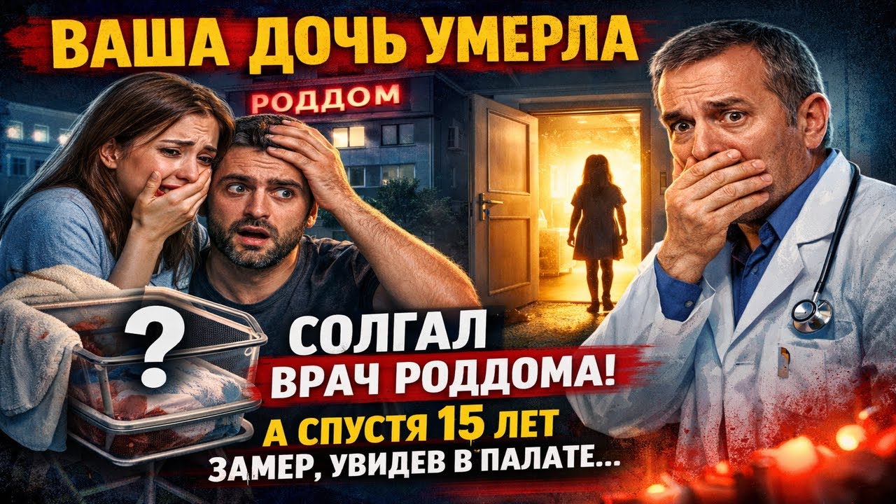 ВАША ДОЧЬ УМЕРЛА   СОЛГАЛ ВРАЧ РОДДОМА БЕЗДЕТНОЙ ПАРЕ, А СПУСТЯ 15 ЛЕТ ЗАМЕР, УВИДЕВ В ПАЛАТЕ
