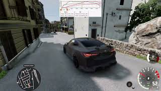 BMW M4 g82 2024 beamNG.drive MOD test on windows 11 best German car w BMW