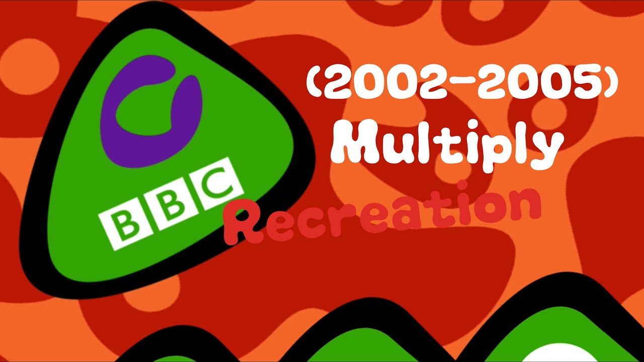 CBBC (2002-2005) ID “Multiply” Recreation