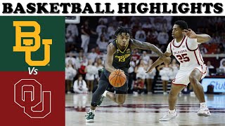 #21 BAYLOR VS OKLAHOMA FULL GAME HIGHLIGHTS NCAA MEN’S BASKETBALL 2023