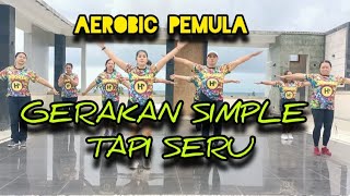 Download Lagu GERAKAN SIMPLE TAPI SERU // AEROBIC PEMULA // #monixbara #aerobicterbaru #aerobicpemula MP3