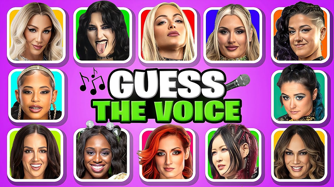 Угадай суперзвёзд WWE по их песням, перевёрнутым в обратном порядке 👀🎵✅