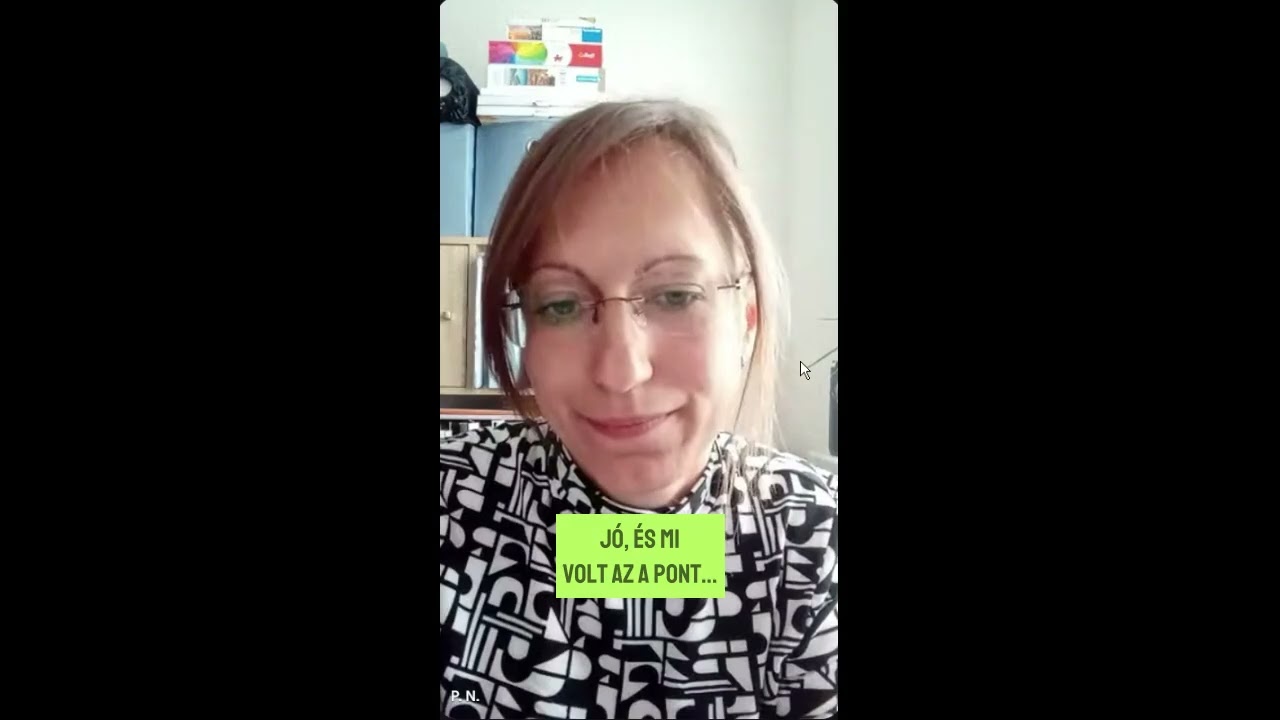 Nóra videós beszámolója