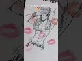 Artists are just build diff. 💅 #art #valentinesday #animeeart #sketch #pendrawing