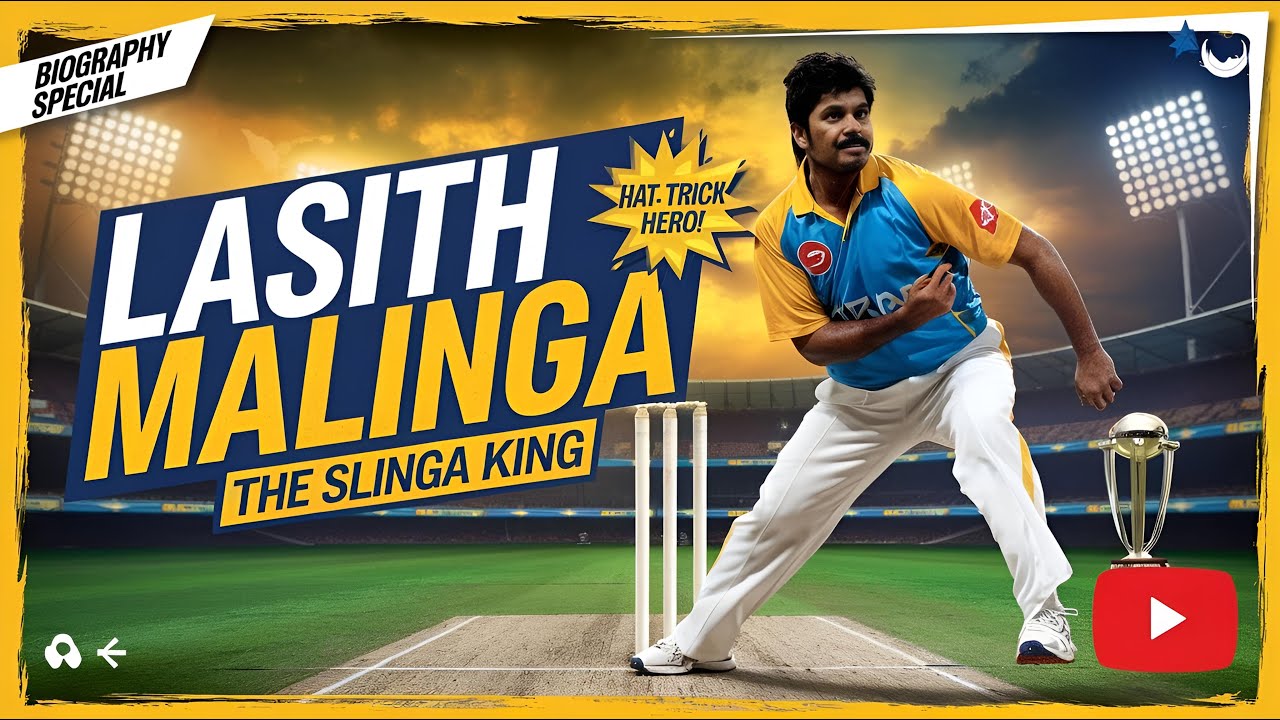 लसिथ मलिंगा  क्रिकेट का स्लिंगा किंग 