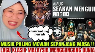 AMAZING‼️THIS IS THE MALAYSIAN CLASSICAL MUSIC THAT SHAKES THE WORLD‼️AMUK REACTION medhok