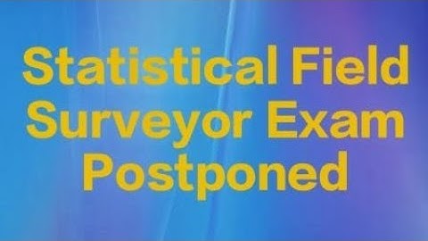 OSSSC Statistical Field Surveyor Officer Exam Postponed