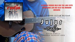 J U J U R - R A D J A | Kunci Gitar Mudah dan Lirik | Chord Mudah