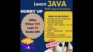 Learn Java with Logical Question #coding #corejava #java
