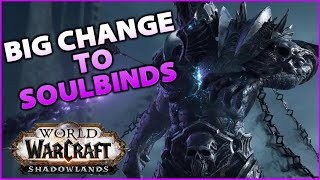 Big Change To Soulbinds In Wow Shadowlands
